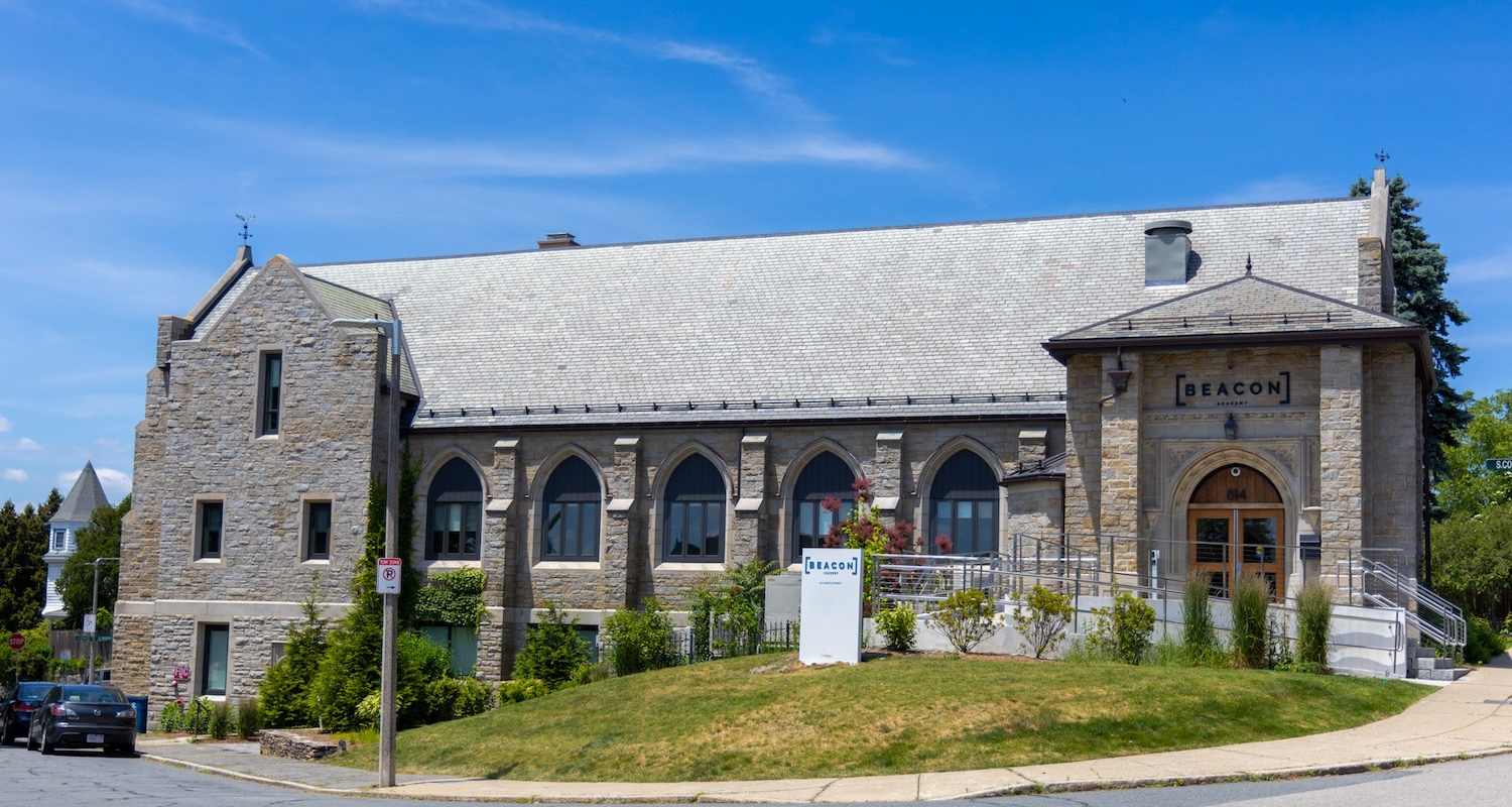 beacon academy exterior of school